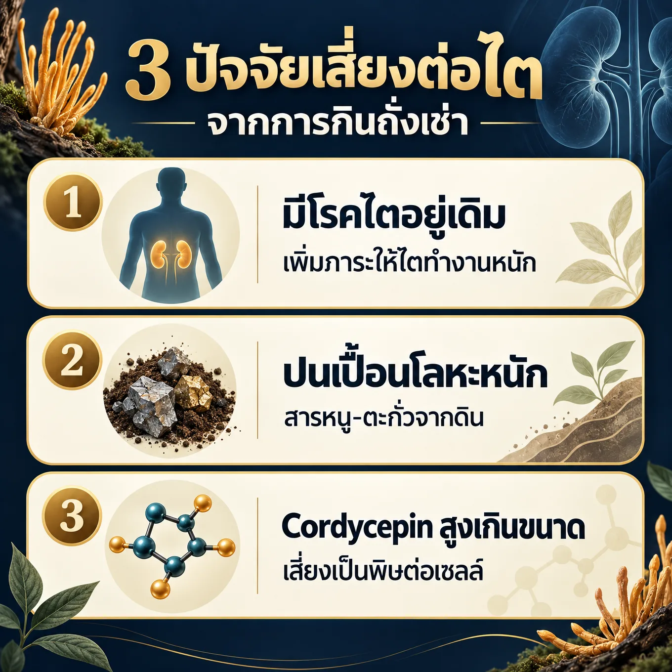 ถั่งเช่าทิเบต vs ถั่งเช่าสีทอง ต่างกันยังไง? กินแล้วไตวายจริงไหม? — รูปที่ 3